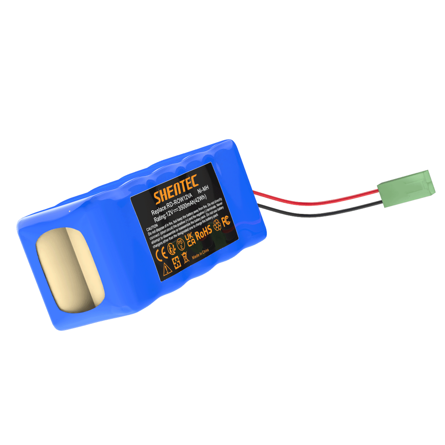 SHENTEC 3.5Ah 12V Battery Replace RD-ROW12VA for Rowenta RH846301 RS-Rh5488 RH846501