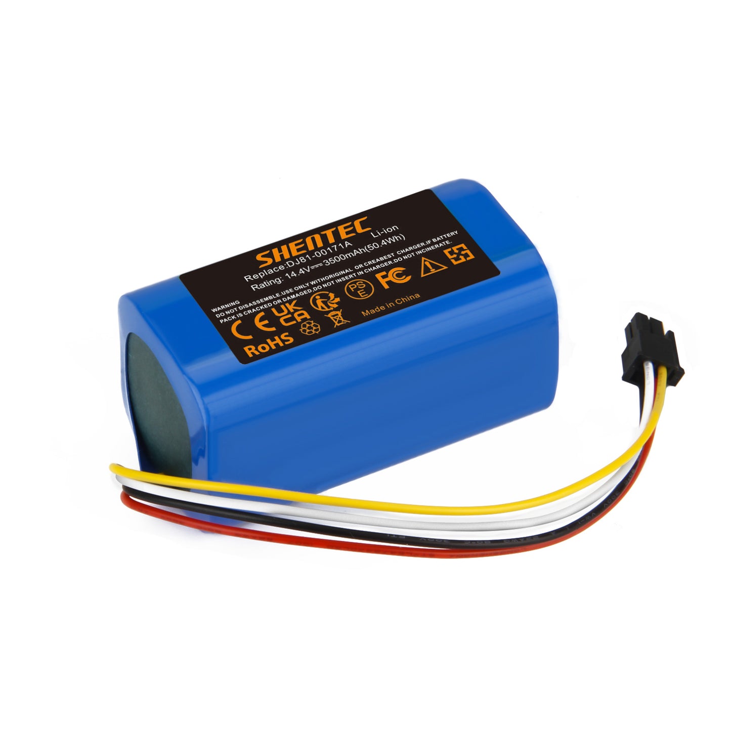 SHENTEC 3.5Ah 14,4V Li-ion Battery For Samsung PowerBot-E VR5000RM VR05R5050WK DJ81-00171A