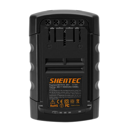 SHENTEC 36V 4000mah Li-ion Battery For Bosch BAT810 BAT818 BAT840 2607336003 226000760