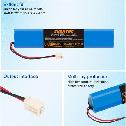 SHENTEC Replacement Battery Roller Shutters Solar for Velux 946933 Roller Shutter Drive, SSL Solar Roller Shutters, Solar Roller Shutters