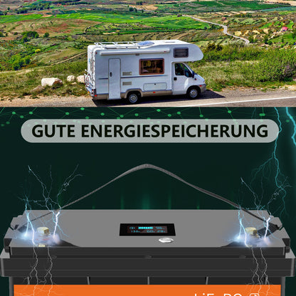 SHENTEC 12/24V 100/150/200/300Ah LiFePO4 Battery With BMS For Solar Boat Off Grid RV