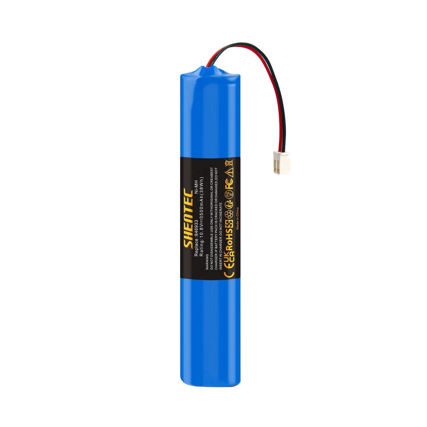 SHENTEC Velux 946933 NiMH Replacement Battery for Velux Roller Shutters, SSL, Solar Shutters, 846933 946930