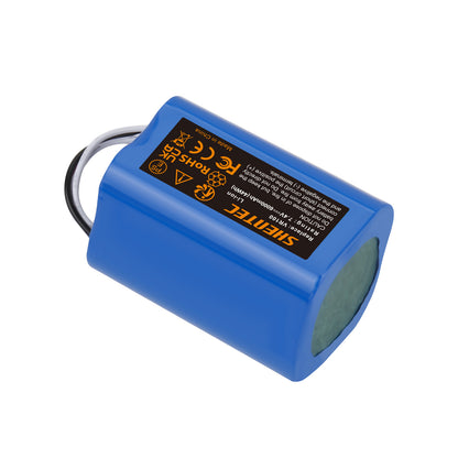 SHENTEC 6Ah 7.4 V Li-ion Replacement Battery For Vorwerk SCM61932,46439 Vorwerk Kobold VR100,VX100