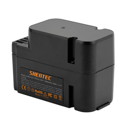 SHENTEC 2x 4.0Ah 28V Li-ion Replacement Battery For Worx WA3225 WA3565 WG754E WG790E WG791E.1 WG796E.1