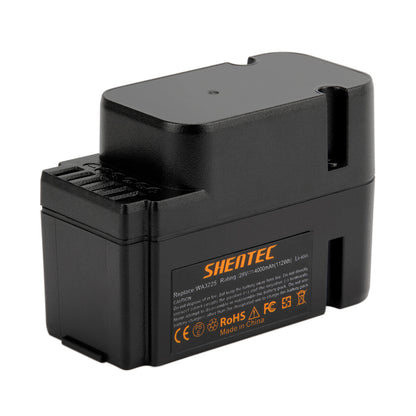 SHENTEC 2x 4.0Ah 28V Li-ion Replacement Battery For Worx WA3225 WA3565 WG754E WG790E WG791E.1 WG796E.1