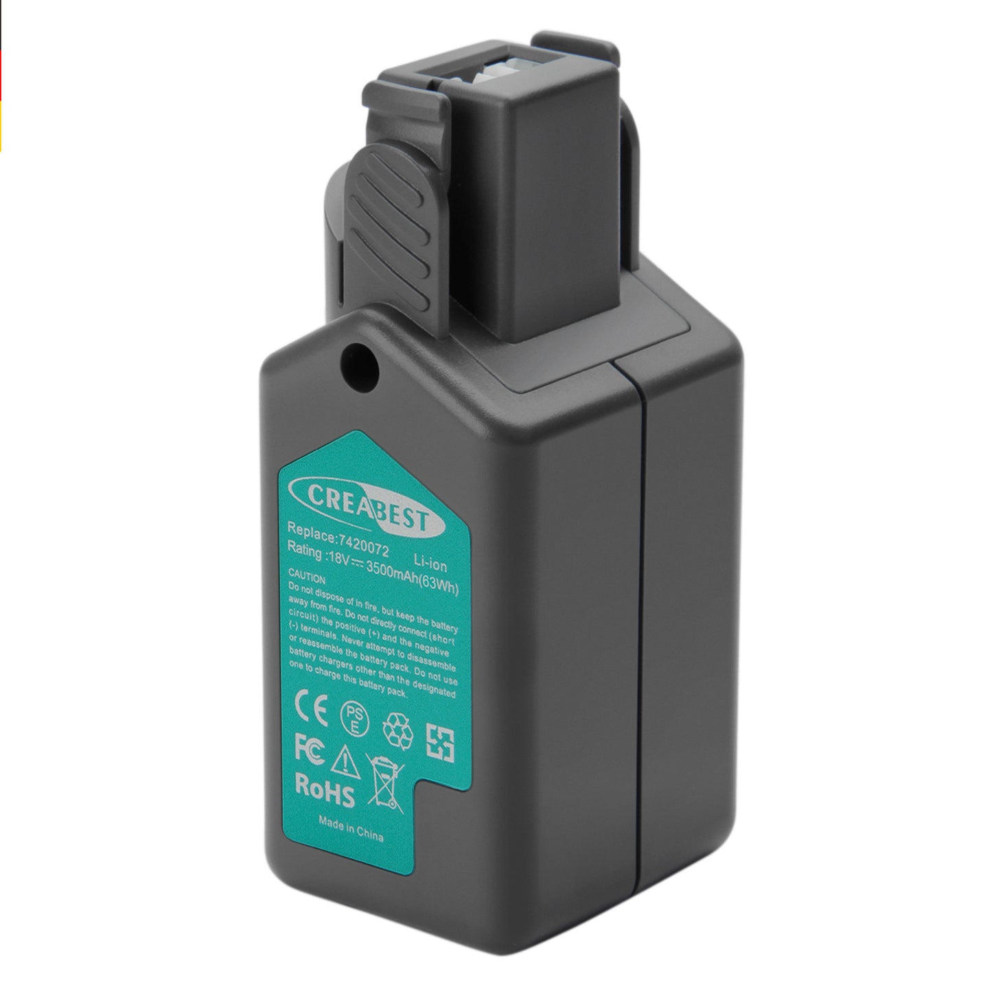 SHENTEC 18V 3.5Ah  Li-Ion Battery For Wolf Garten GTB815 HSA45V 7420072 7420090