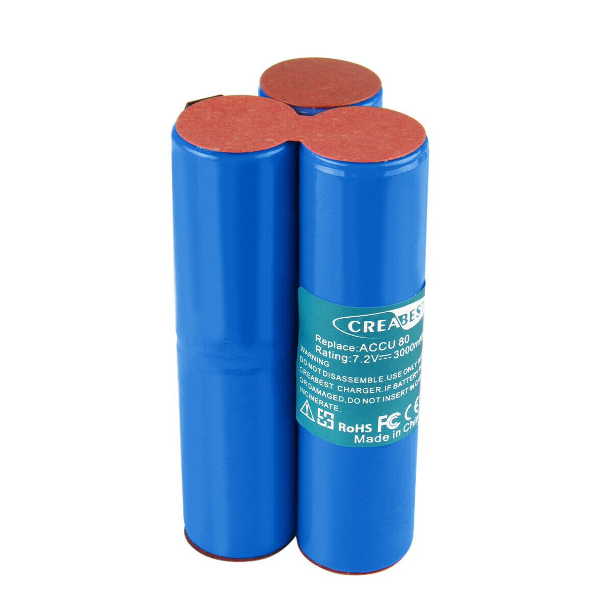 SHENTEC 3000mAh 7.2V Ni-MH Replacement Battery for Wolf Hedge Trimmer BS80 BS-80 ACCU 80