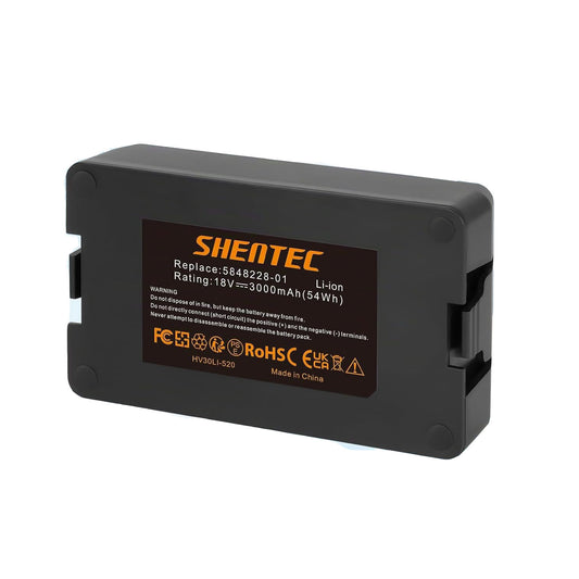 SHENTEC 3000mAH 18V Li-Ion Battery for Gardena Sileno 2020 City 2018 Sileno+R100L