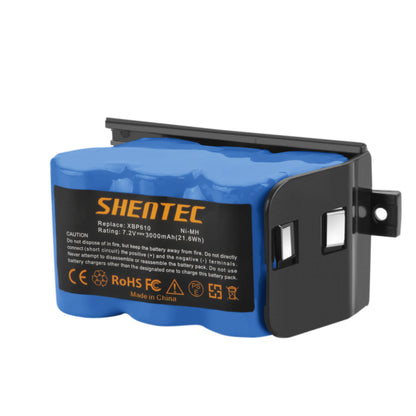 SHENTEC 3000mAh 7.2V Ni-MH Replacement Battery for Shark XBP-610 XBP610 EU-36000 UV610DT