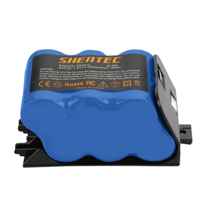 SHENTEC 3000mAh 7.2V Ni-MH Replacement Battery for Shark XBP-610 XBP610 EU-36000 UV610DT