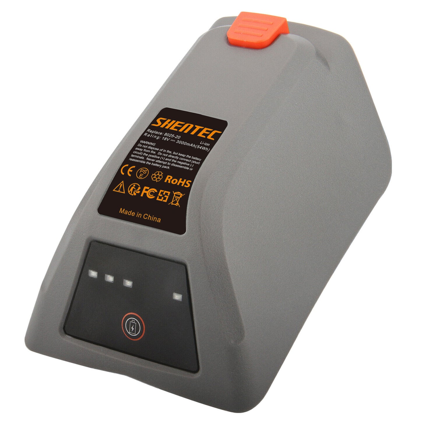 SHENTEC 3000mAh 18V Replacement Battery For Gardena 008A231 8025-20 Comfort Wand-Schlauchbox 35